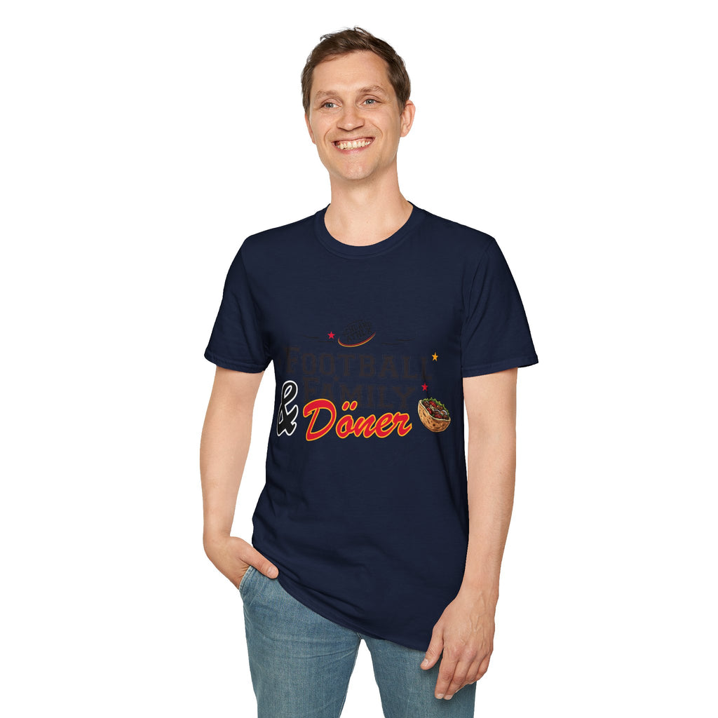 DÖNER LINE - Football and Family - Football T-Shirt