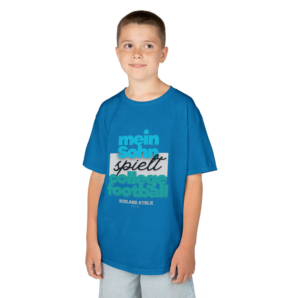 COLLEGE LINE - Mein Sohn spielt ... - Football T-Shirt Kids