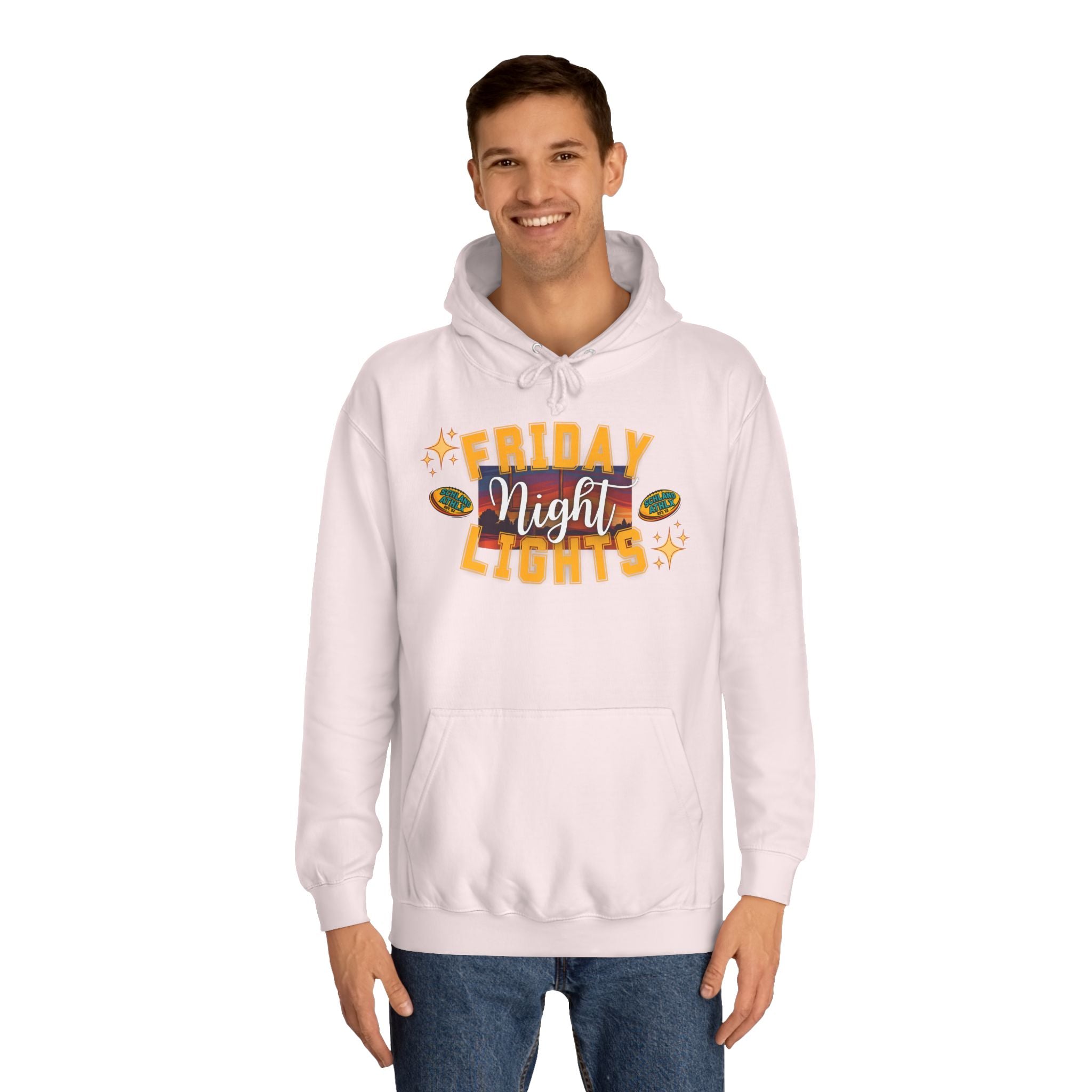 HIGH SCHOOL LINE - Friday Night Lights - High School Football Hoodie