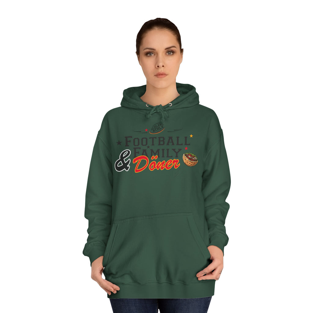 DÖNER LINE - Football and Family - Football Hoodie