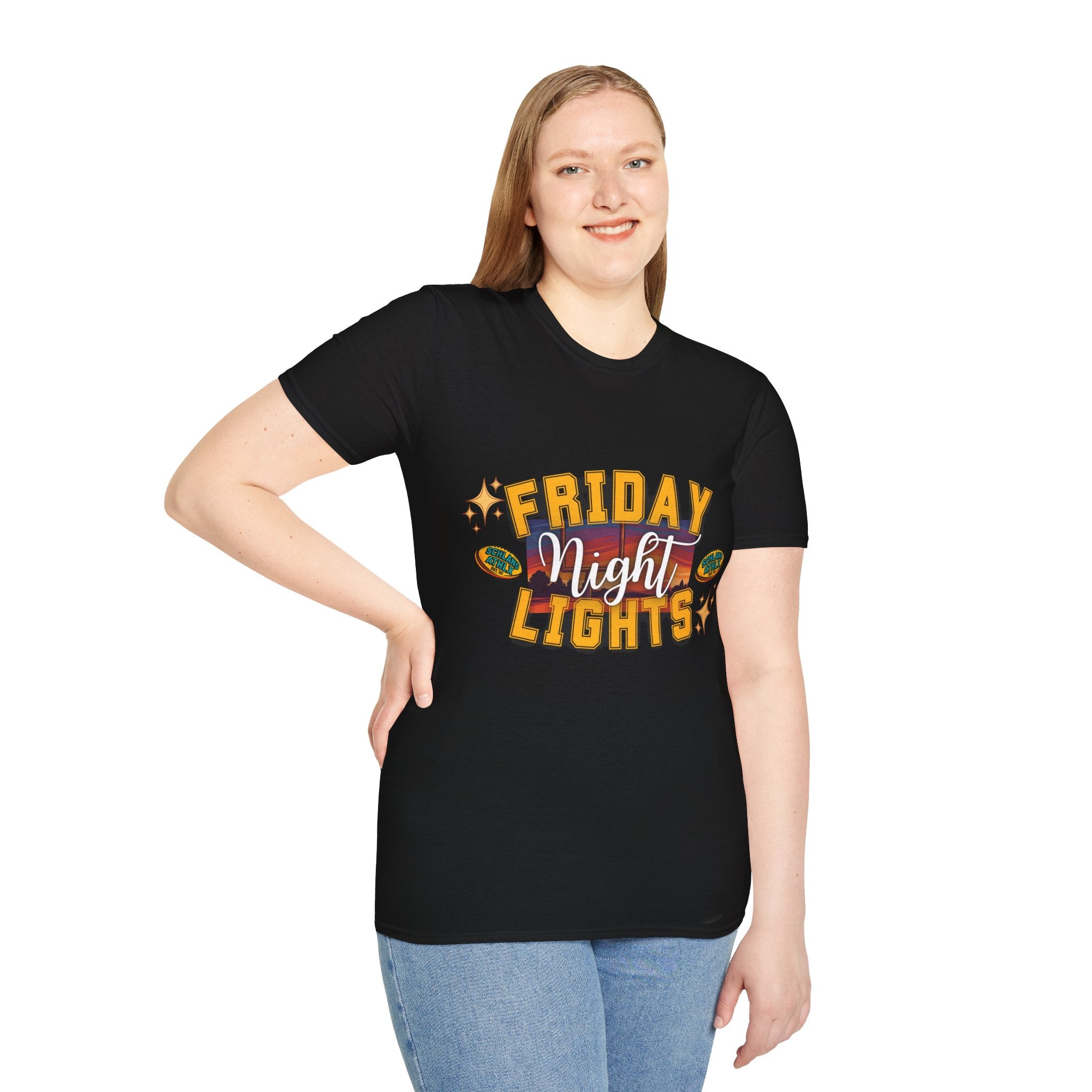 HIGH SCHOOL LINE - Friday Night Lights - High School Football T-Shirt