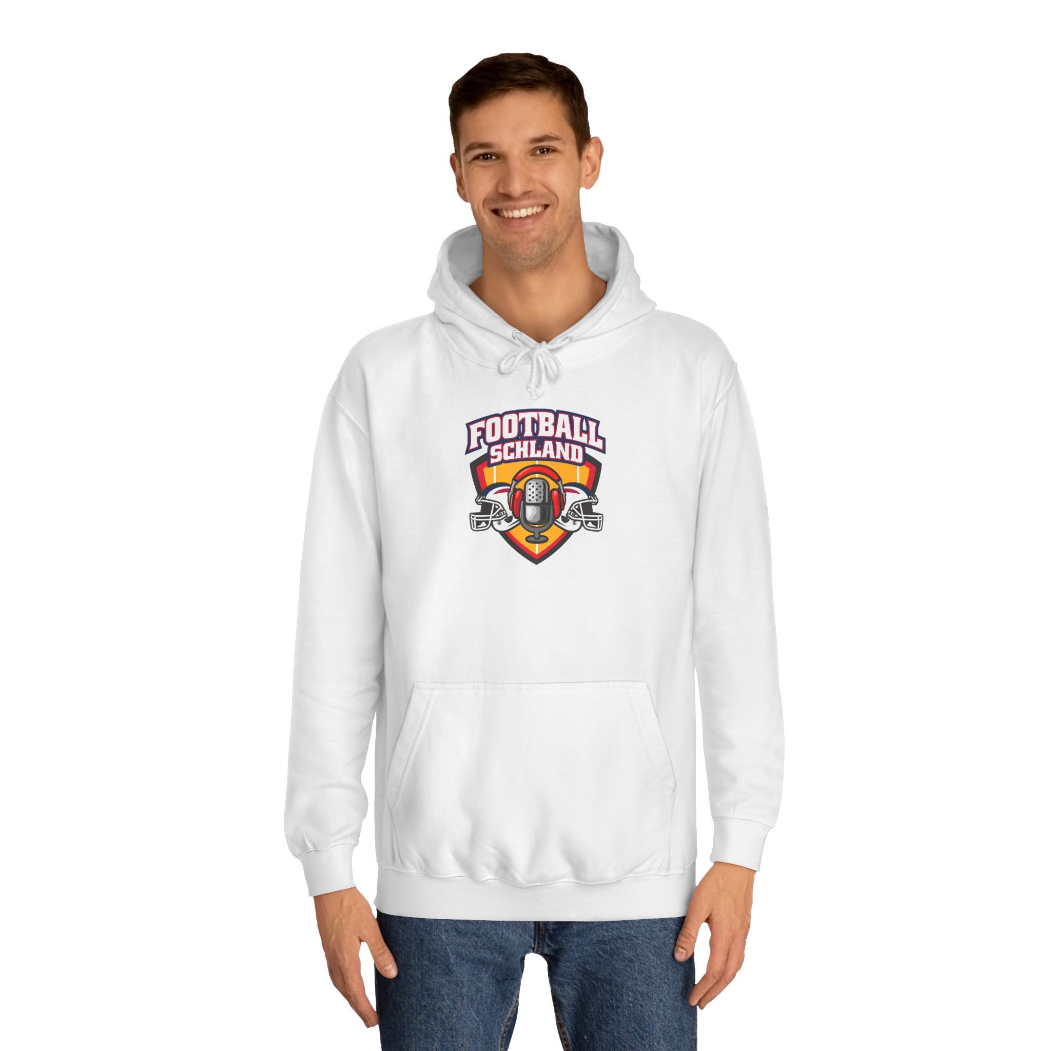 SUPPORTER LINE - Footballschland - High School Football Hoodie