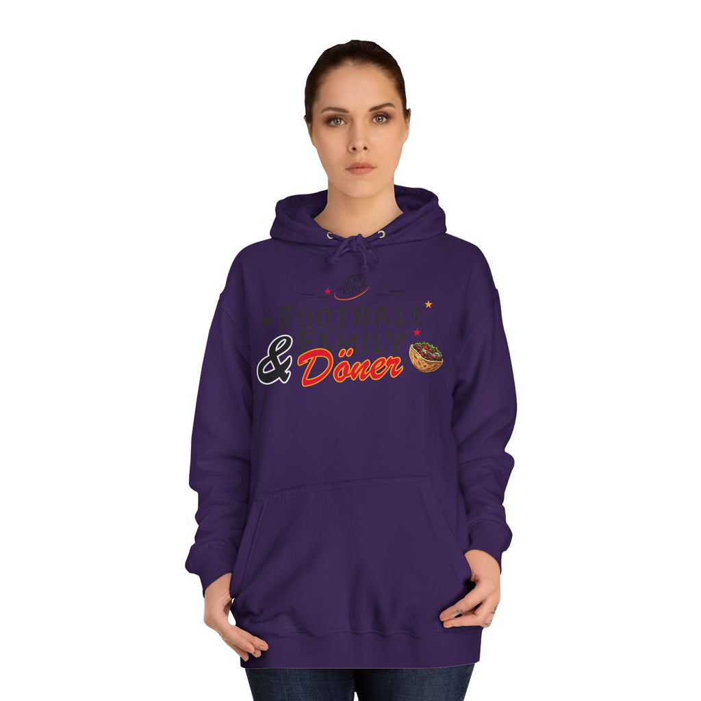 DÖNER LINE - Football and Family - Football Hoodie