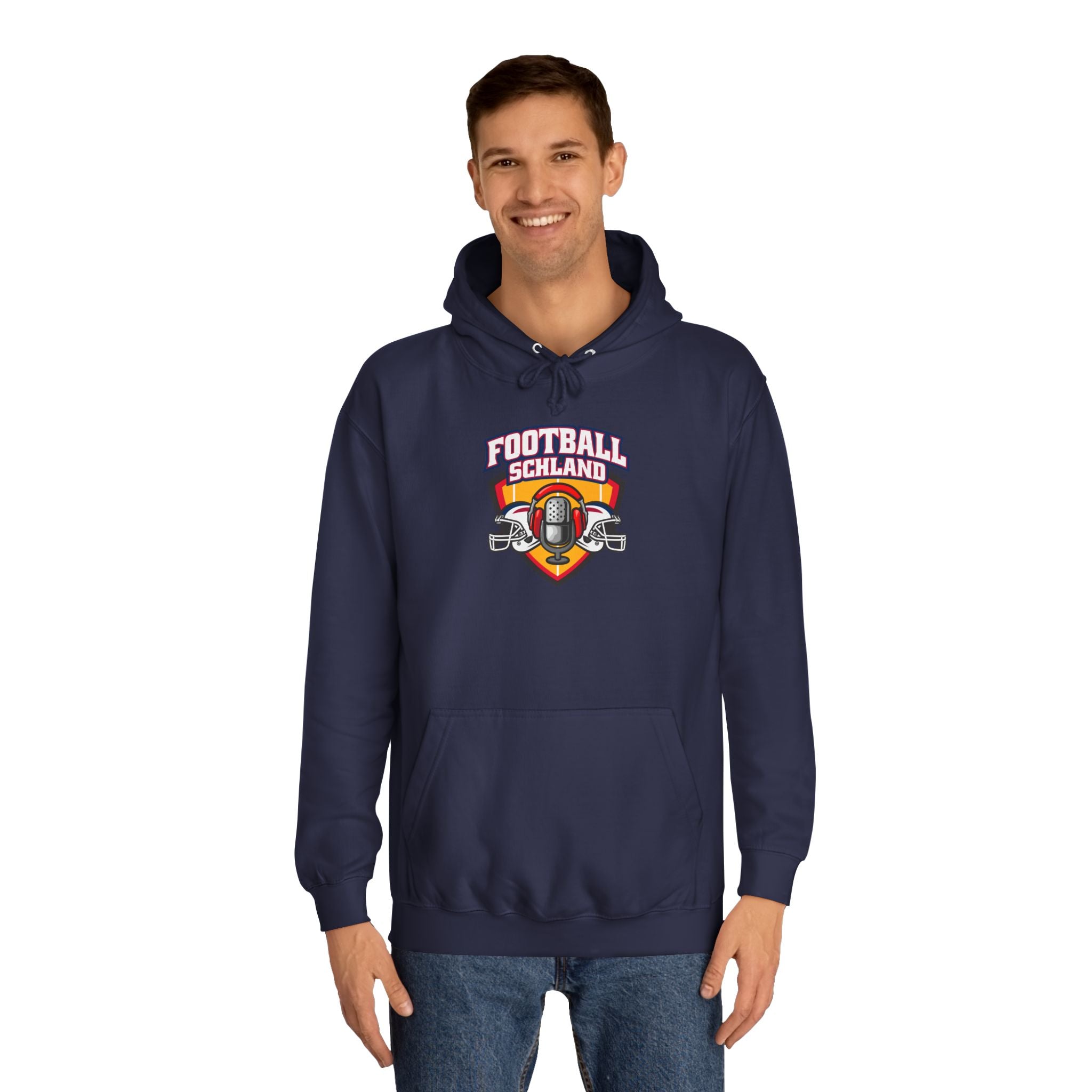 SUPPORTER LINE - Footballschland - High School Football Hoodie