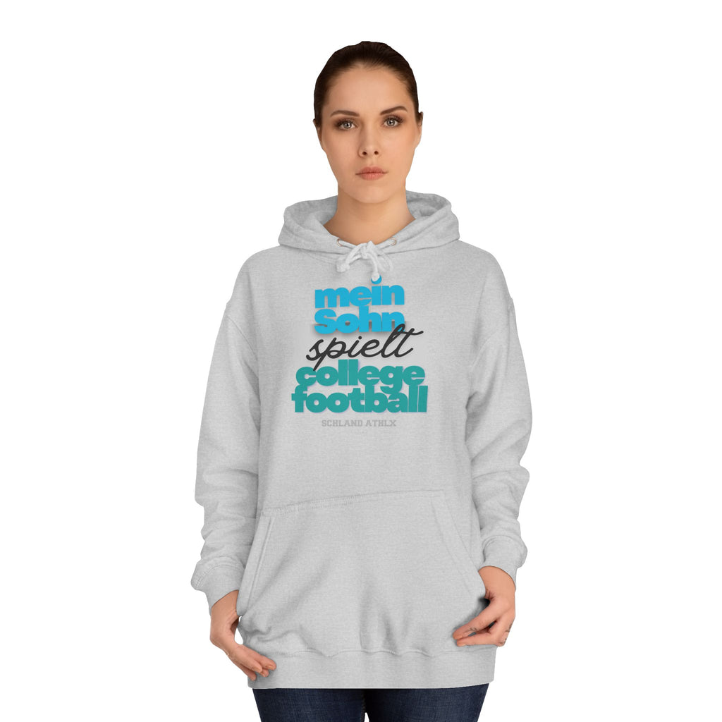 COLLEGE LINE - Mein Sohn spielt ... - Football Hoodie