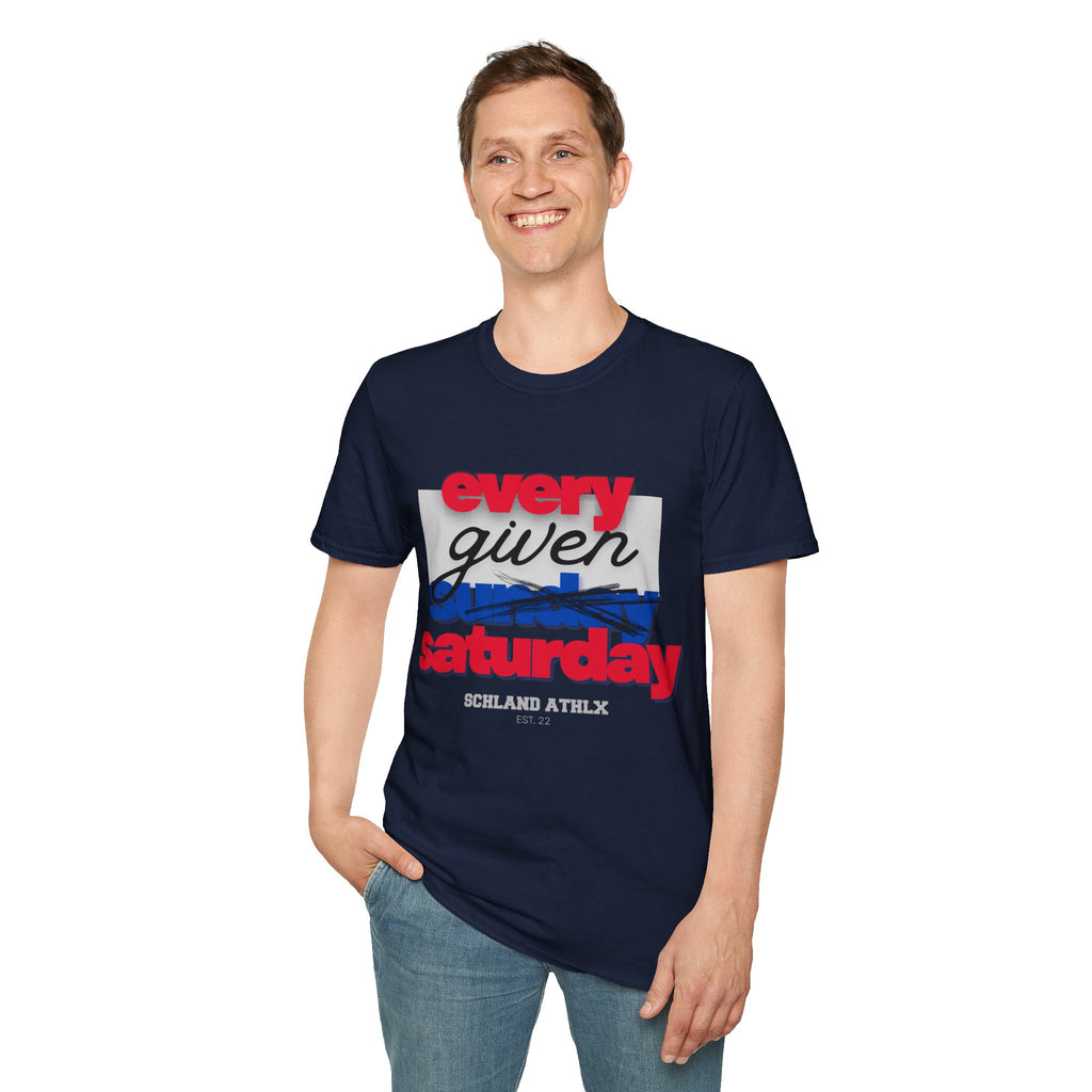 COLLEGE LINE - every given saturday - Football T-Shirt