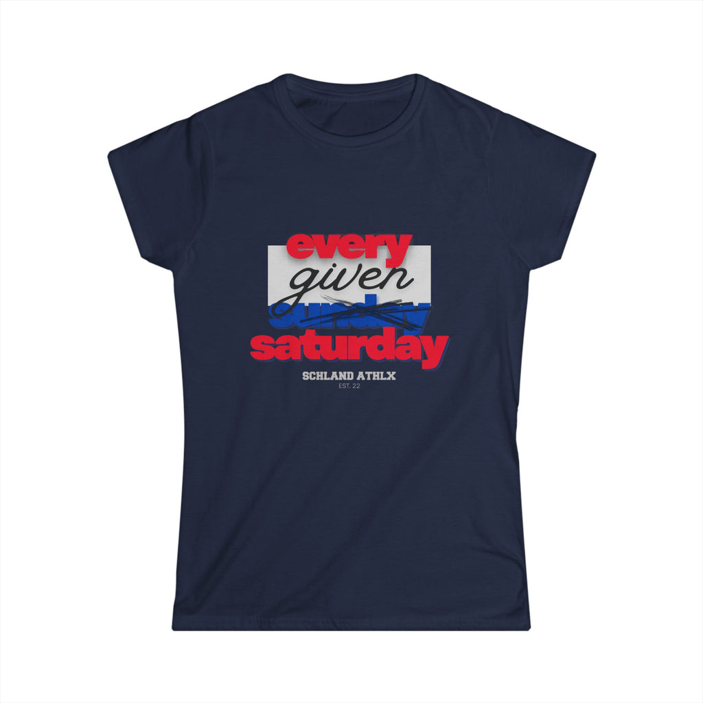 COLLEGE LINE - every given saturday - Football T-Shirt Women