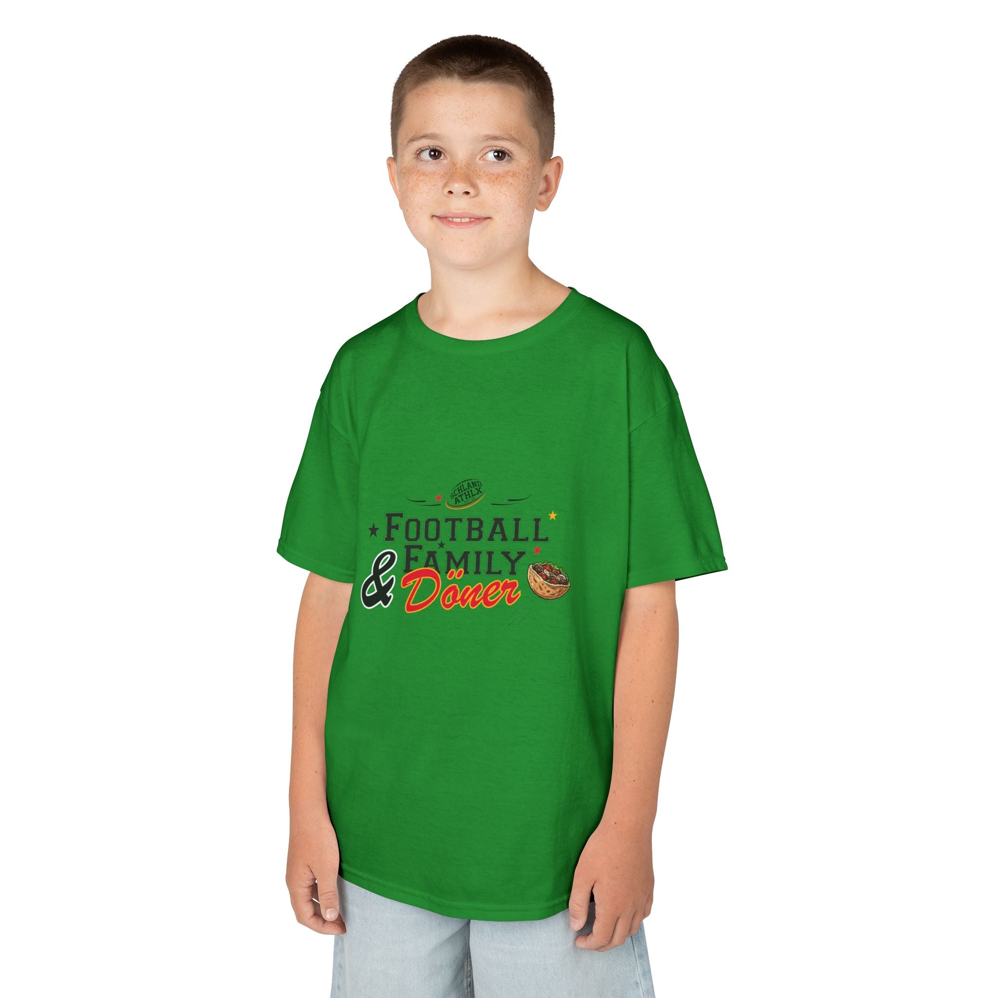 DÖNER LINE - Football and Family - Football T-Shirt Kids