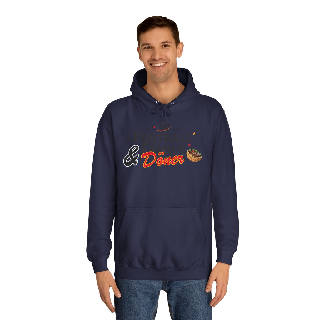 DÖNER LINE - Football and Family - Football Hoodie