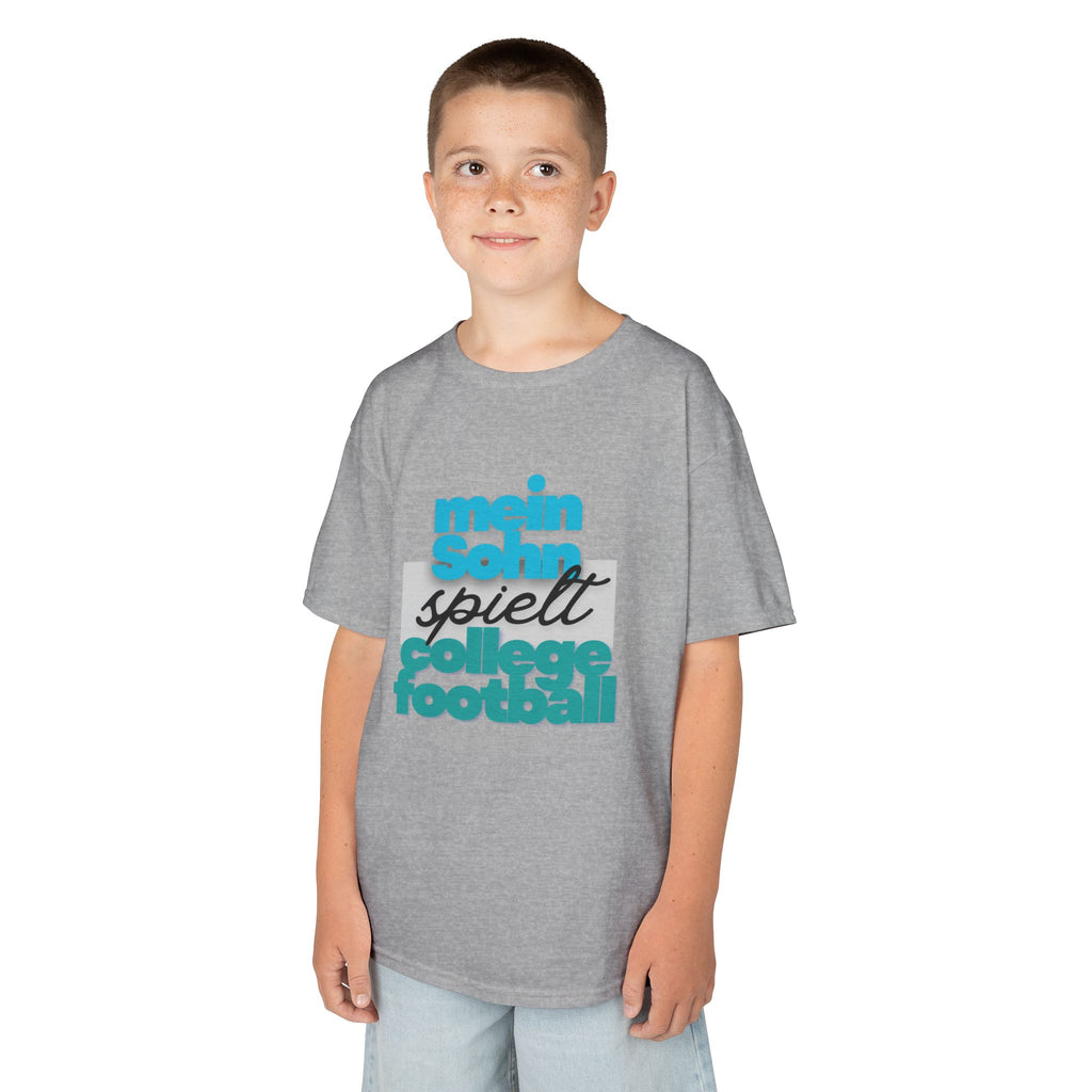 COLLEGE LINE - Mein Sohn spielt ... - Football T-Shirt Kids