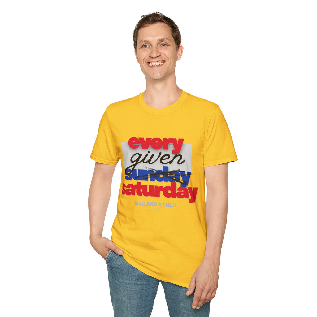COLLEGE LINE - every given saturday - Football T-Shirt