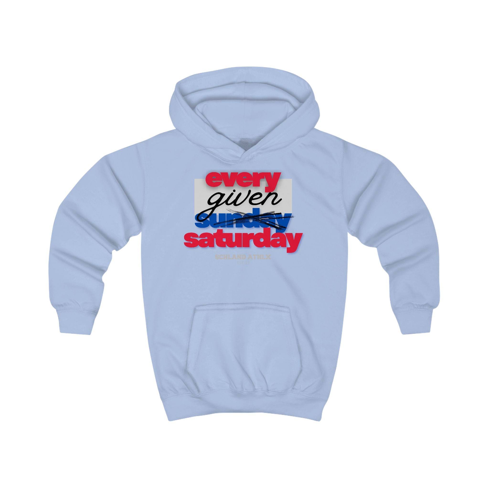 COLLEGE LINE - every given saturday - Football Hoodie Kids