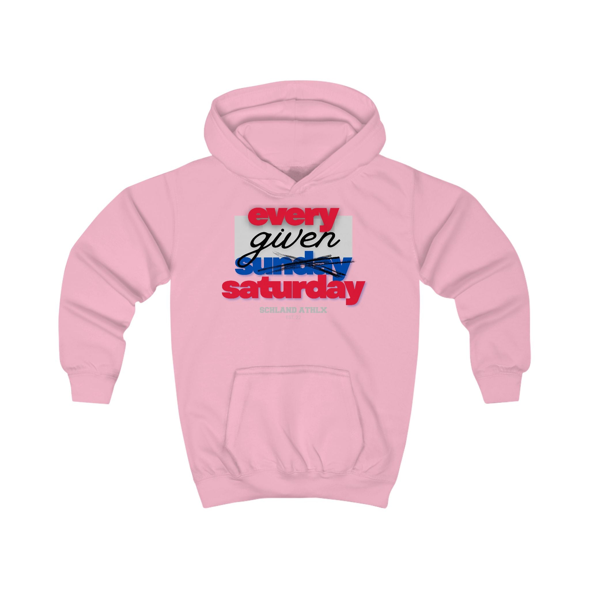 COLLEGE LINE - every given saturday - Football Hoodie Kids