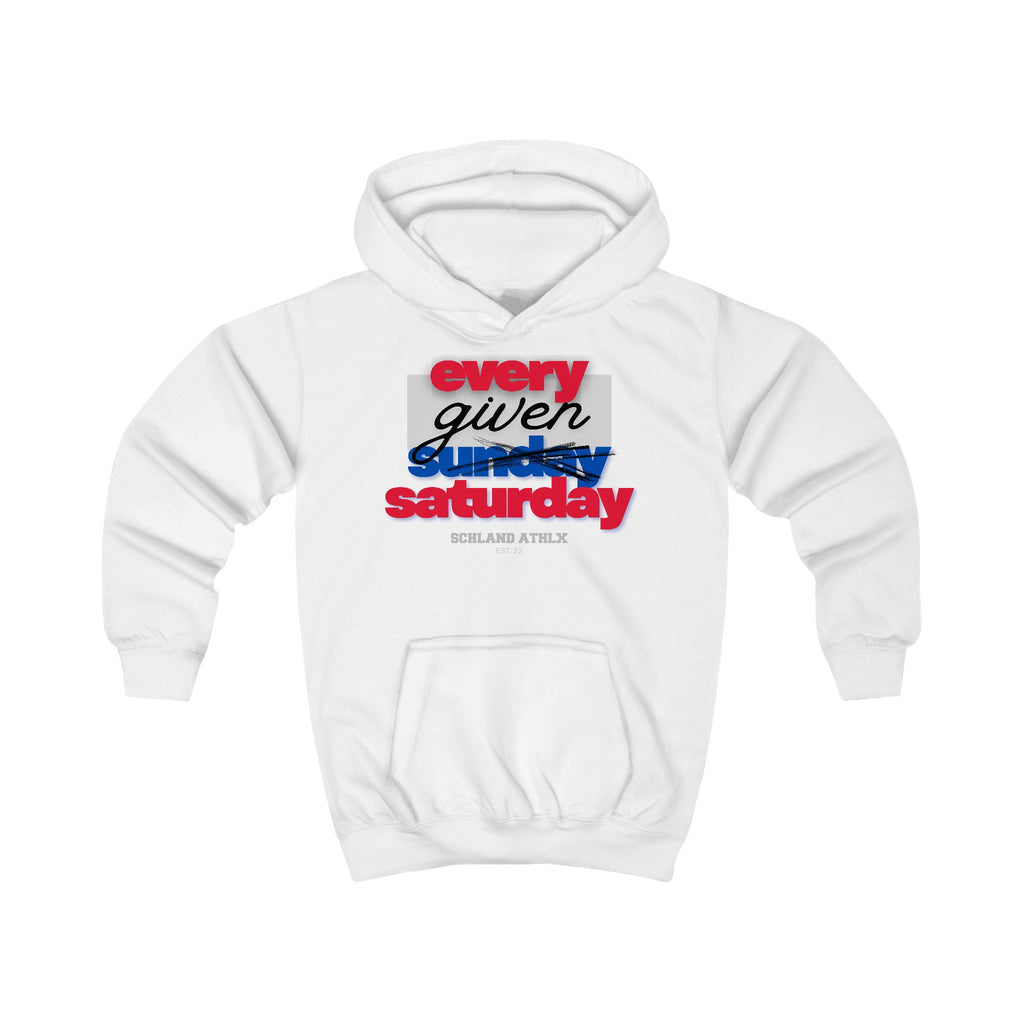 COLLEGE LINE - every given saturday - Football Hoodie Kids