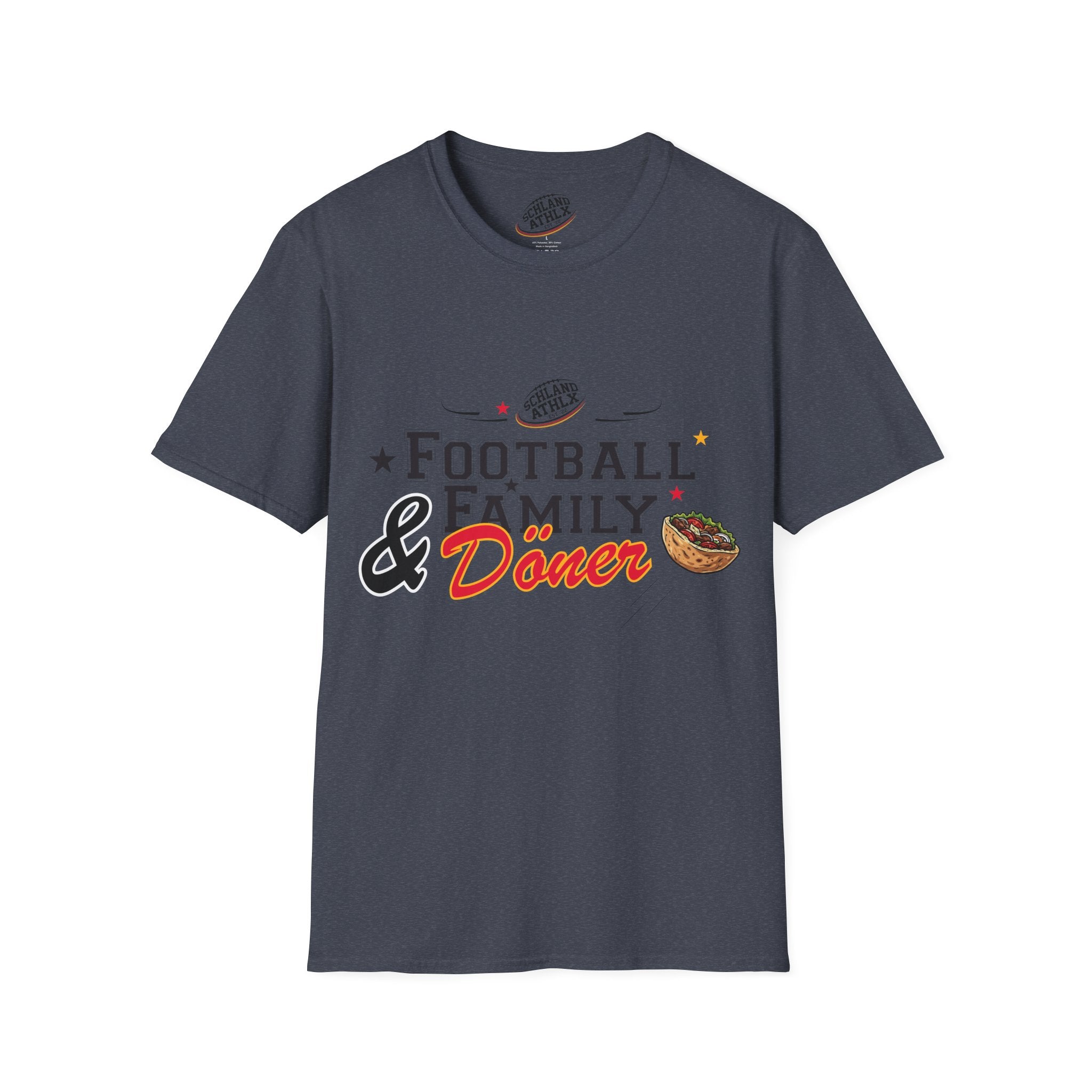 DÖNER LINE - Football and Family - Football T-Shirt