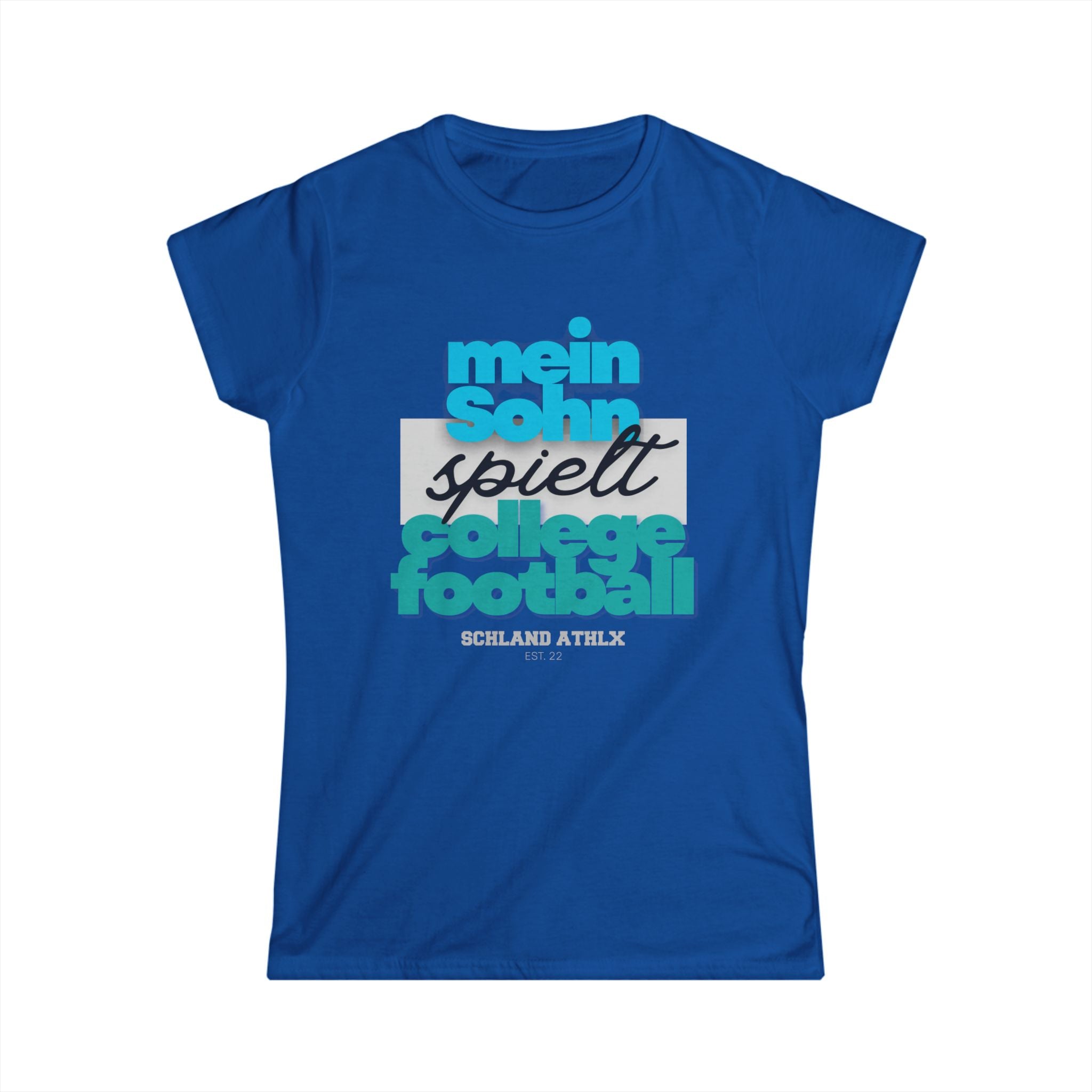 COLLEGE LINE - Mein Sohn spielt ... - Football T-Shirt Women