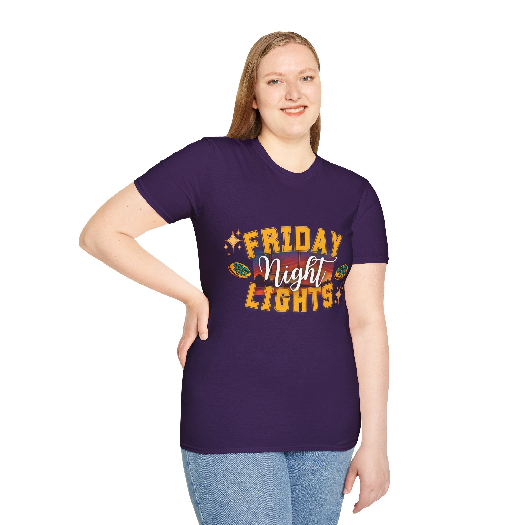 HIGH SCHOOL LINE - Friday Night Lights - High School Football T-Shirt