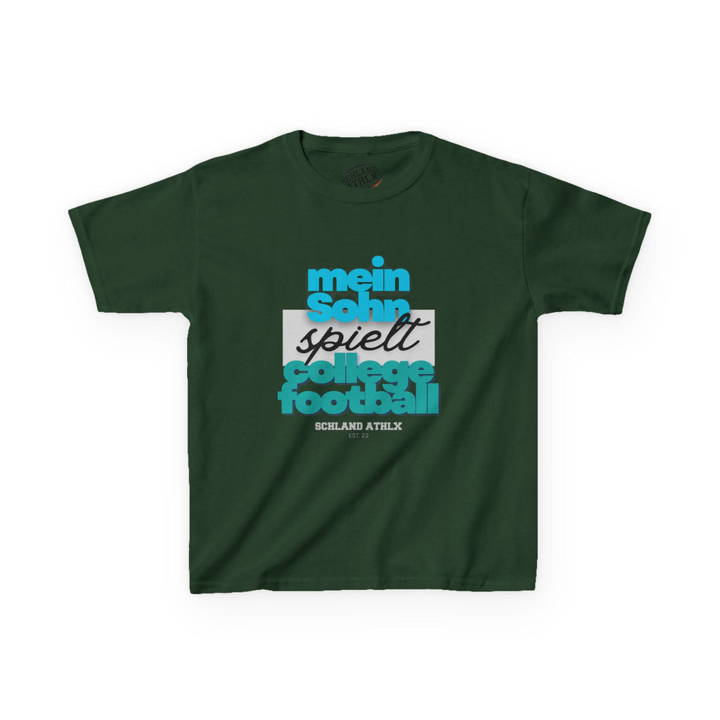 COLLEGE LINE - Mein Sohn spielt ... - Football T-Shirt Kids