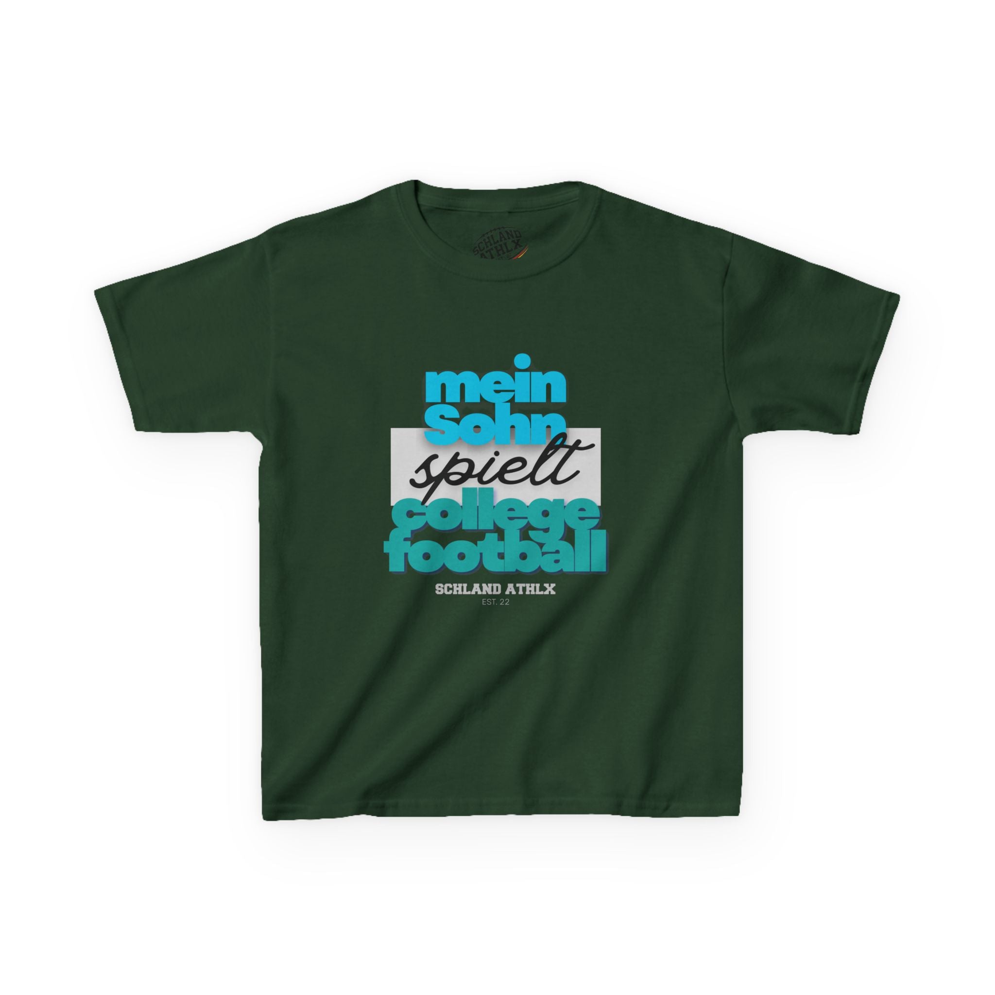 COLLEGE LINE - Mein Sohn spielt ... - Football T-Shirt Kids