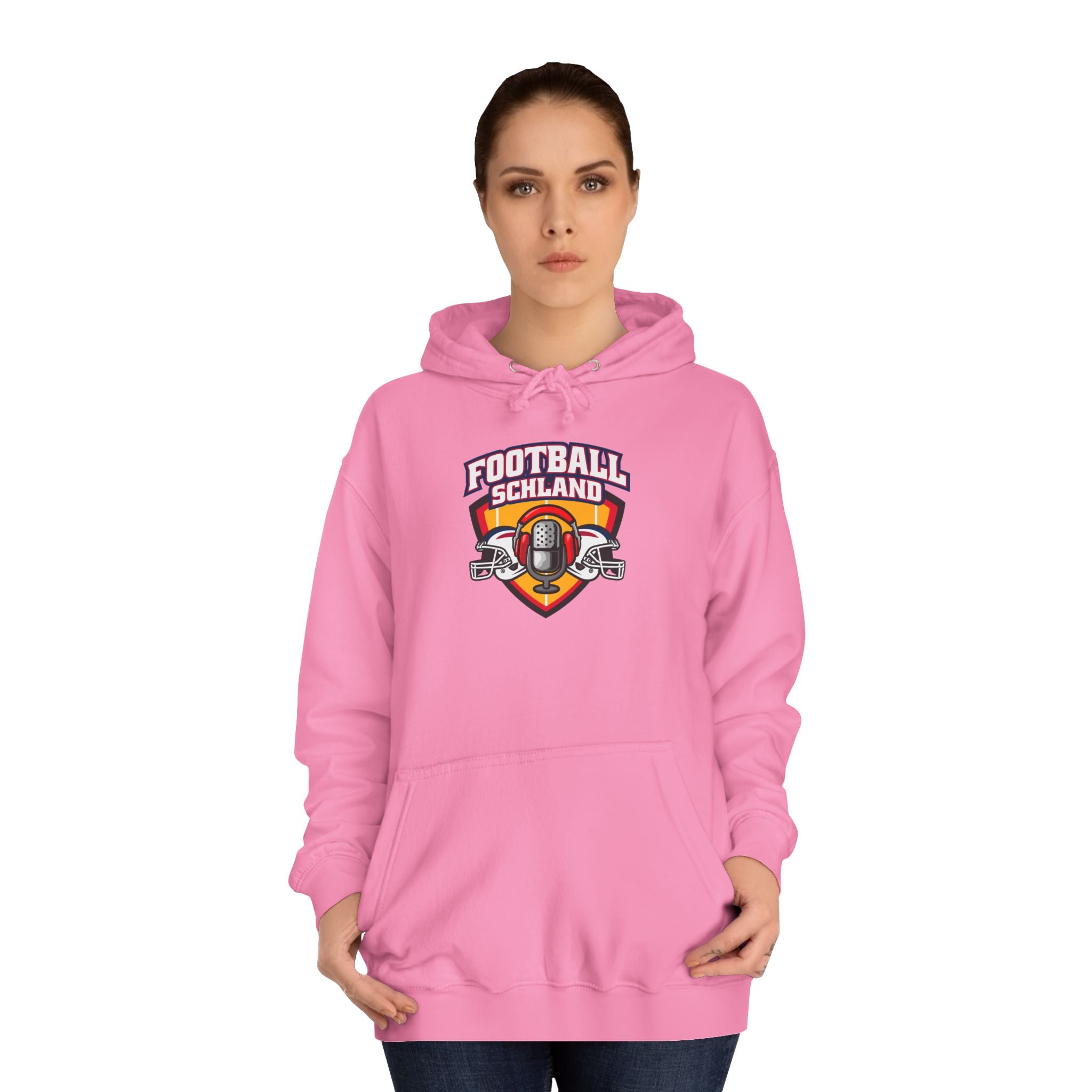 SUPPORTER LINE - Footballschland - High School Football Hoodie