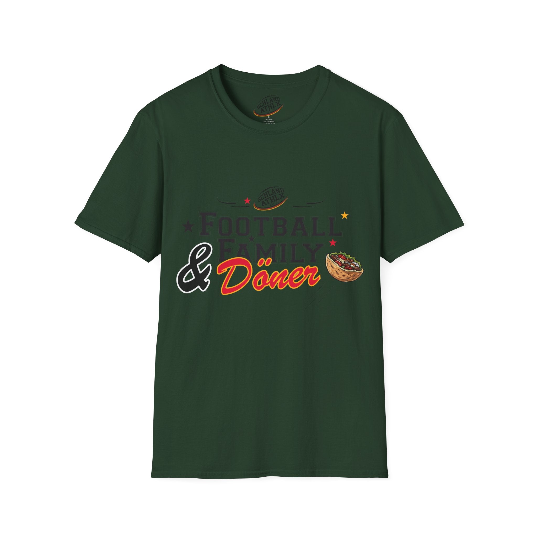 DÖNER LINE - Football and Family - Football T-Shirt