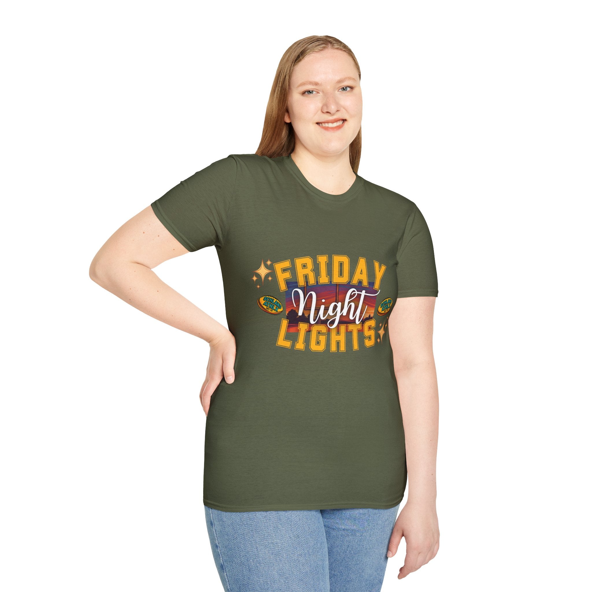 HIGH SCHOOL LINE - Friday Night Lights - High School Football T-Shirt