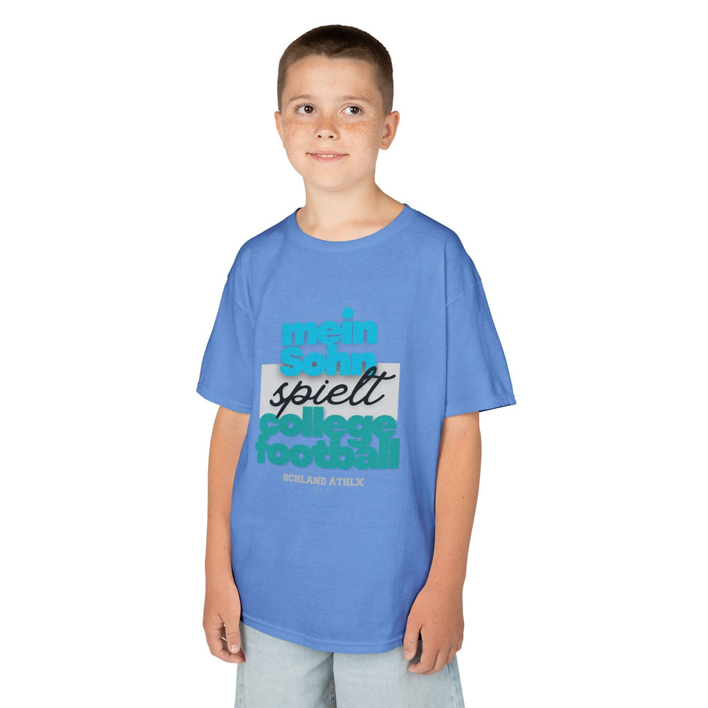 COLLEGE LINE - Mein Sohn spielt ... - Football T-Shirt Kids