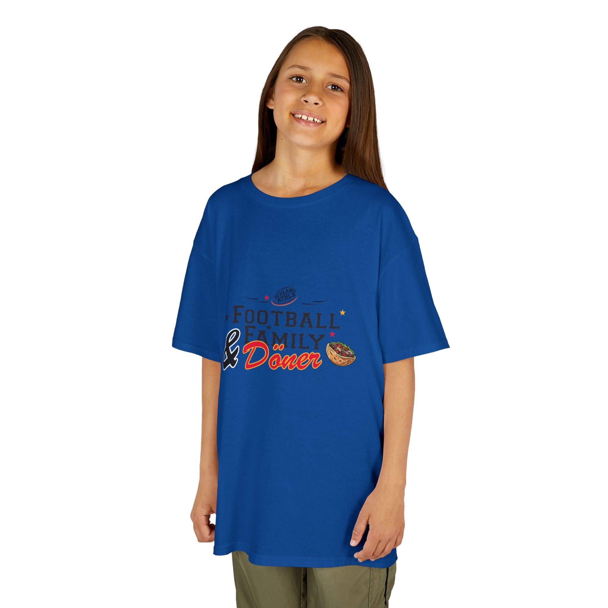 DÖNER LINE - Football and Family - Football T-Shirt Kids