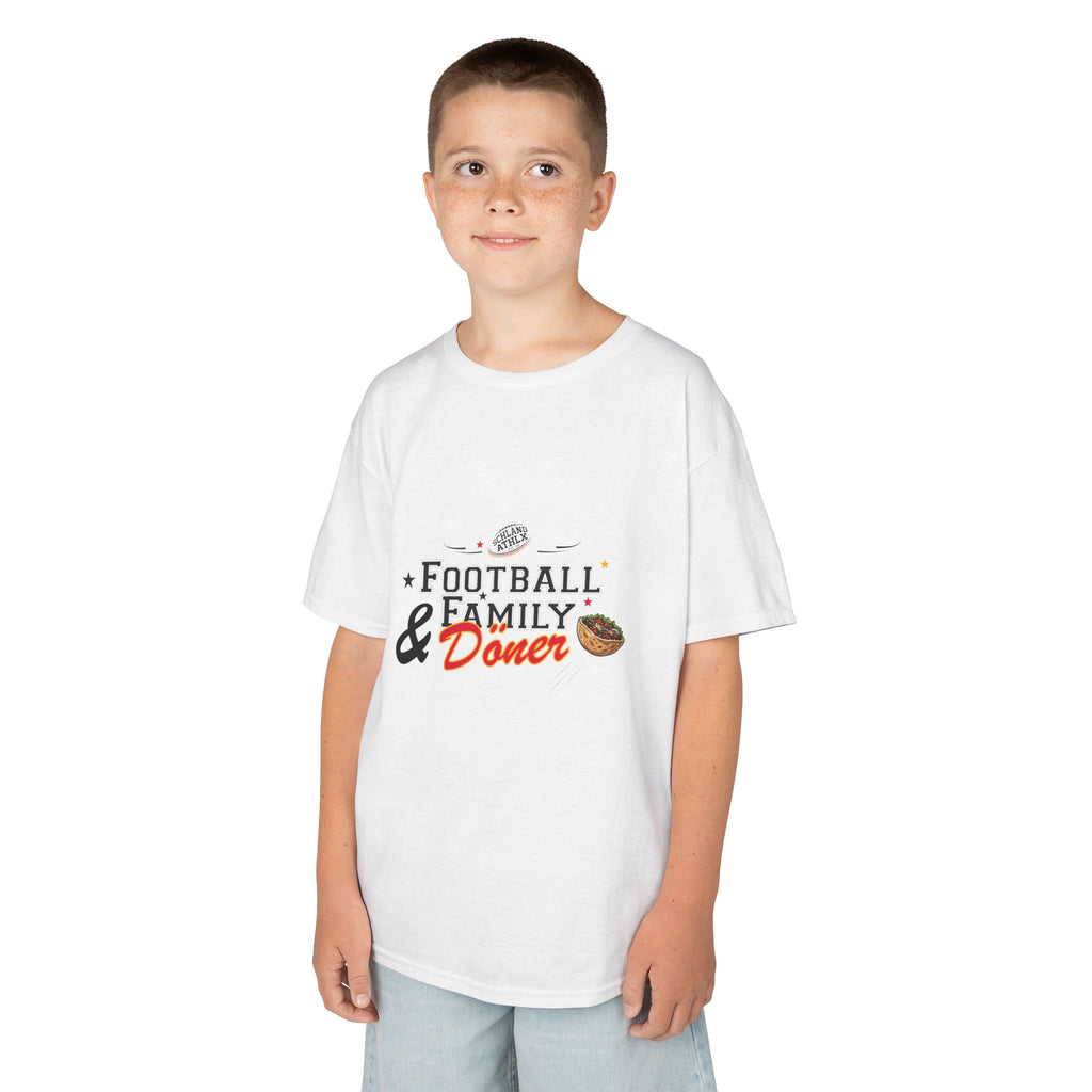 DÖNER LINE - Football and Family - Football T-Shirt Kids