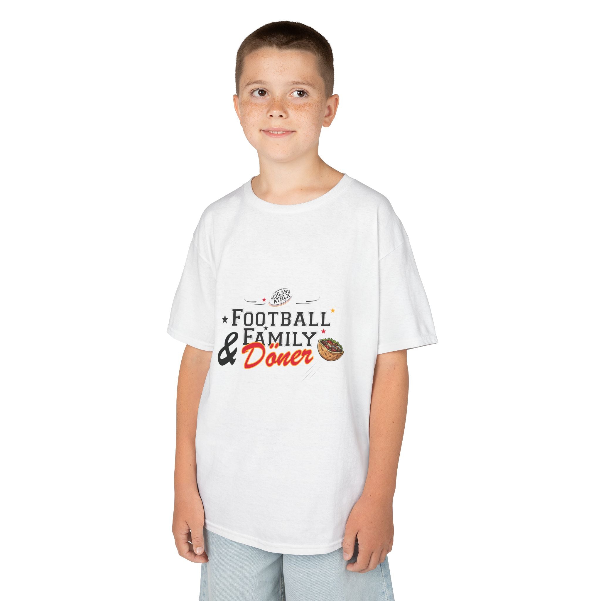 DÖNER LINE - Football and Family - Football T-Shirt Kids