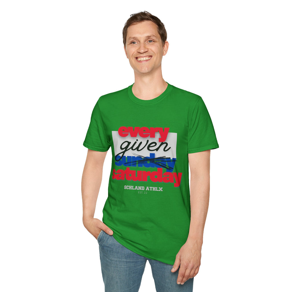 COLLEGE LINE - every given saturday - Football T-Shirt