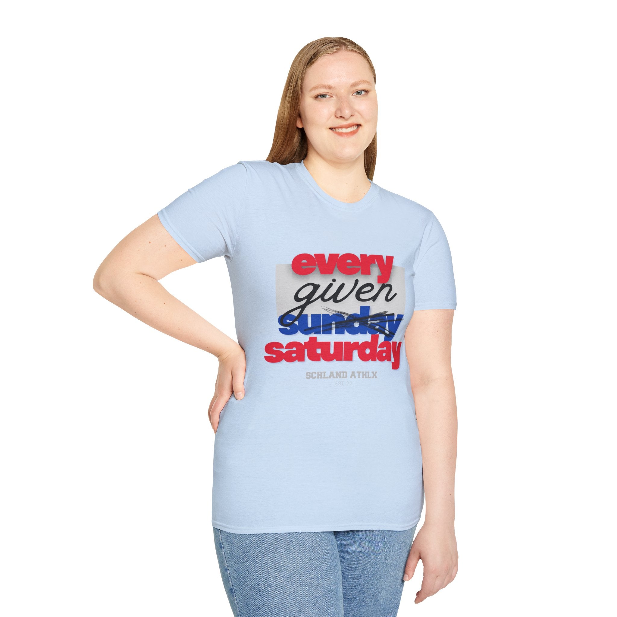 COLLEGE LINE - every given saturday - Football T-Shirt