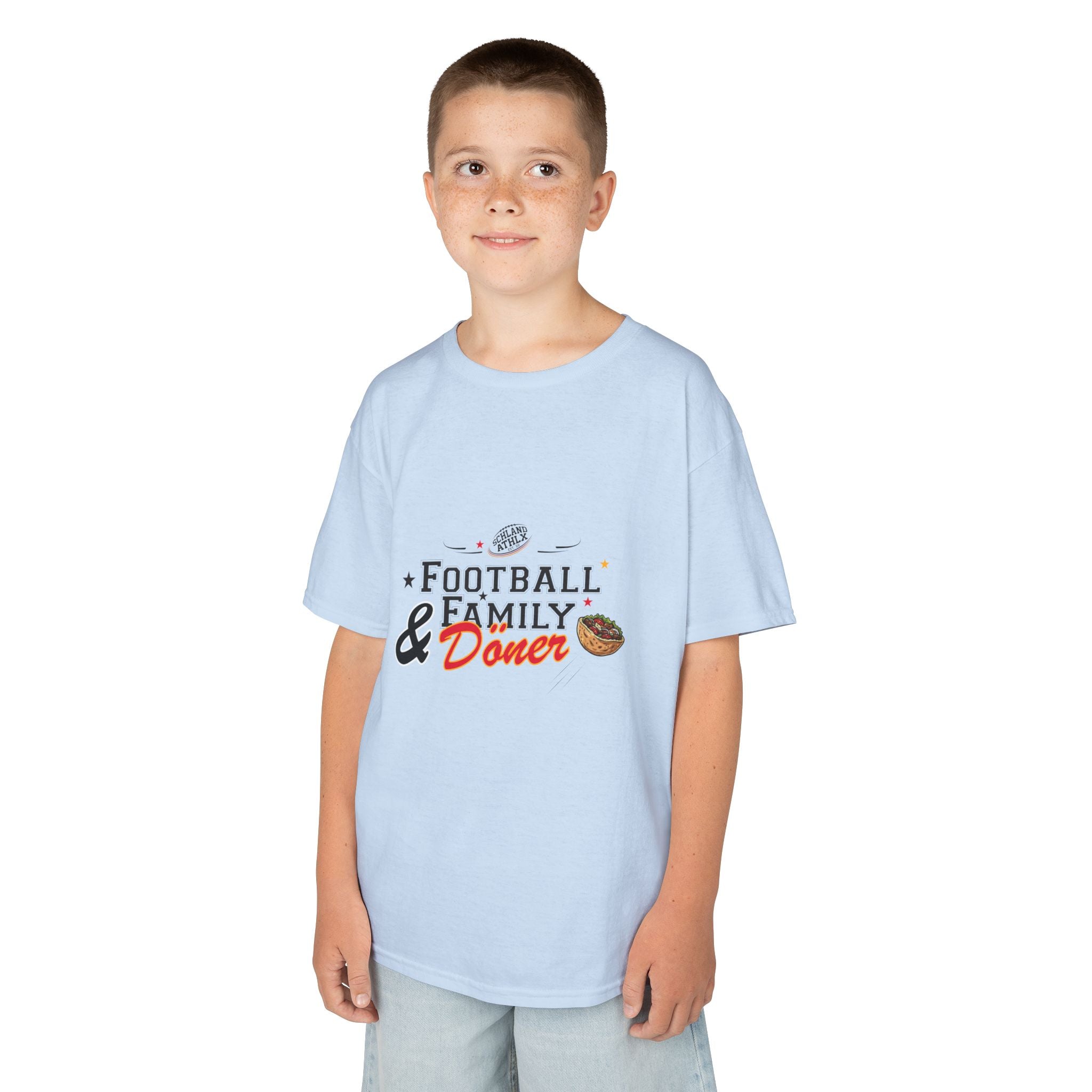 DÖNER LINE - Football and Family - Football T-Shirt Kids