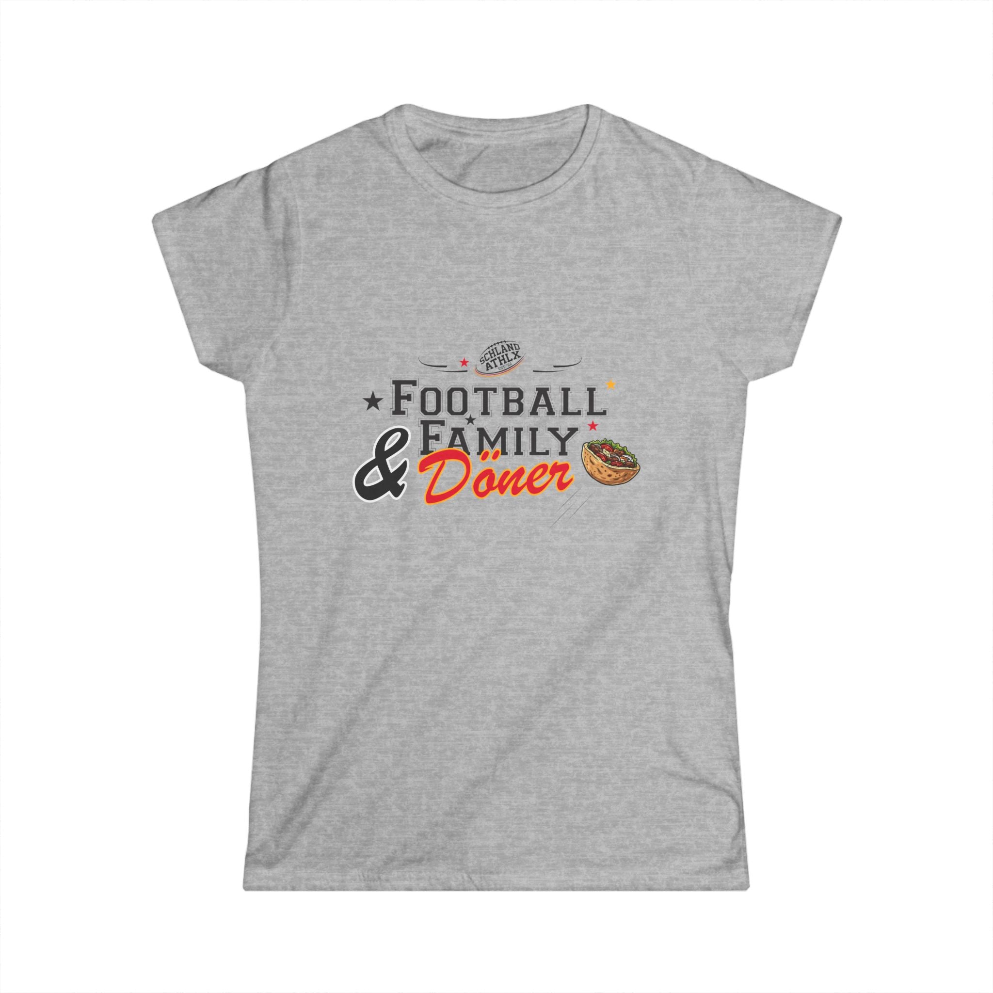 DÖNER LINE - Football and Family - Football T-Shirt Women