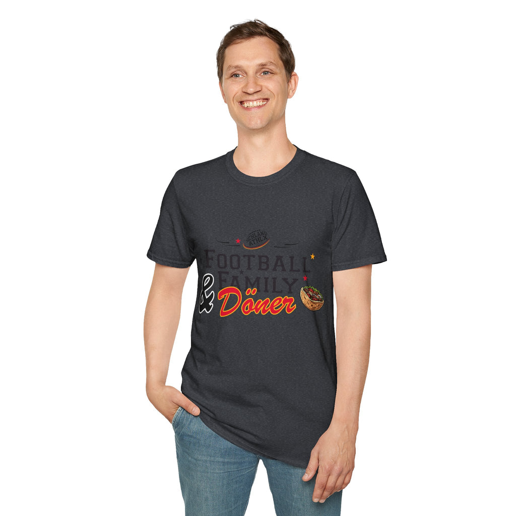 DÖNER LINE - Football and Family - Football T-Shirt
