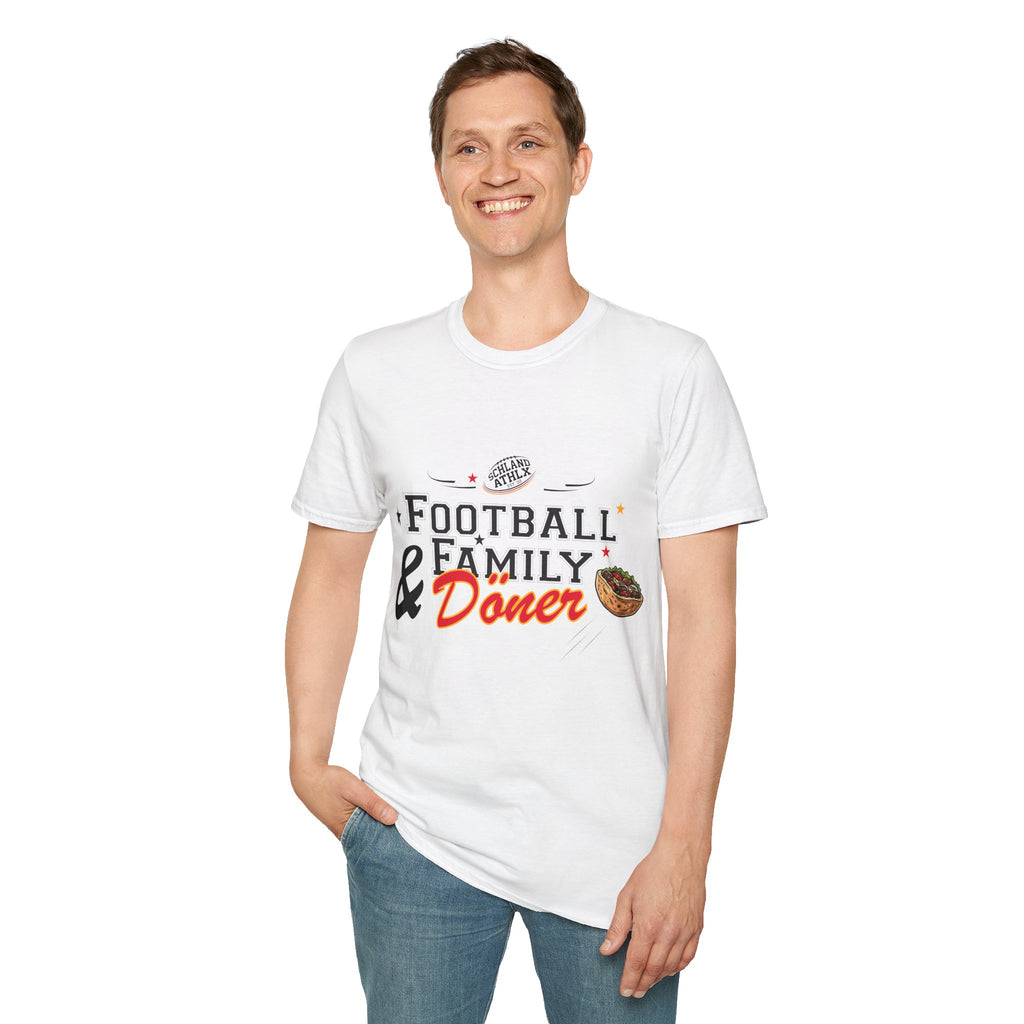 DÖNER LINE - Football and Family - Football T-Shirt