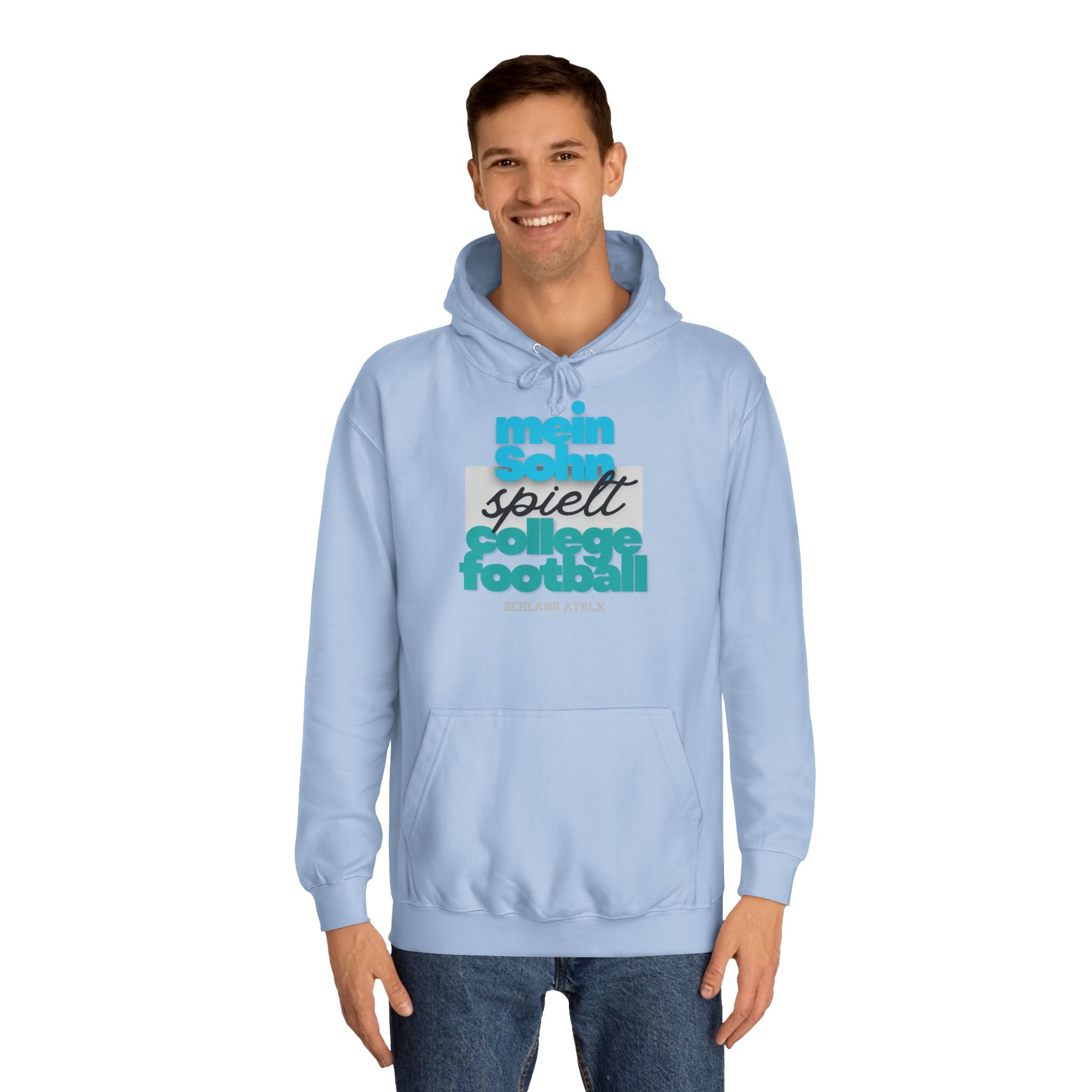 COLLEGE LINE - Mein Sohn spielt ... - Football Hoodie