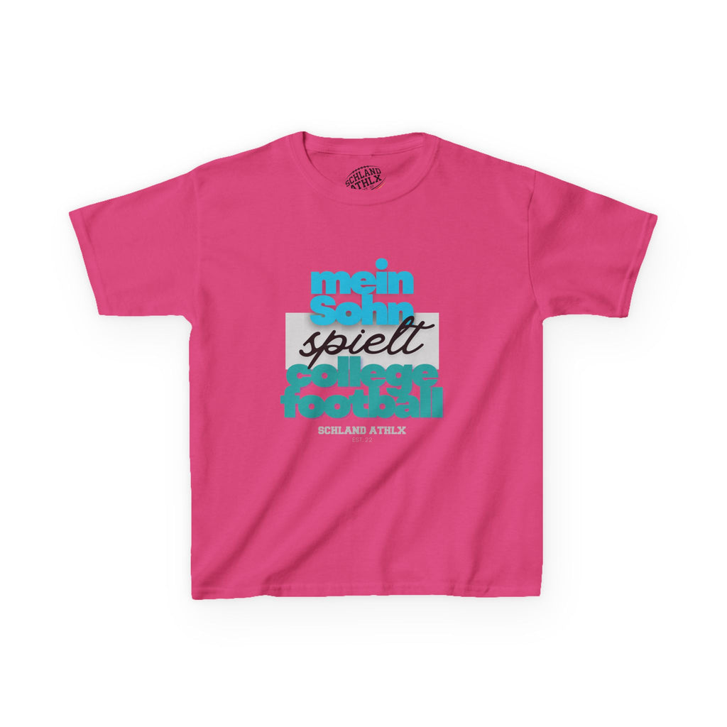 COLLEGE LINE - Mein Sohn spielt ... - Football T-Shirt Kids