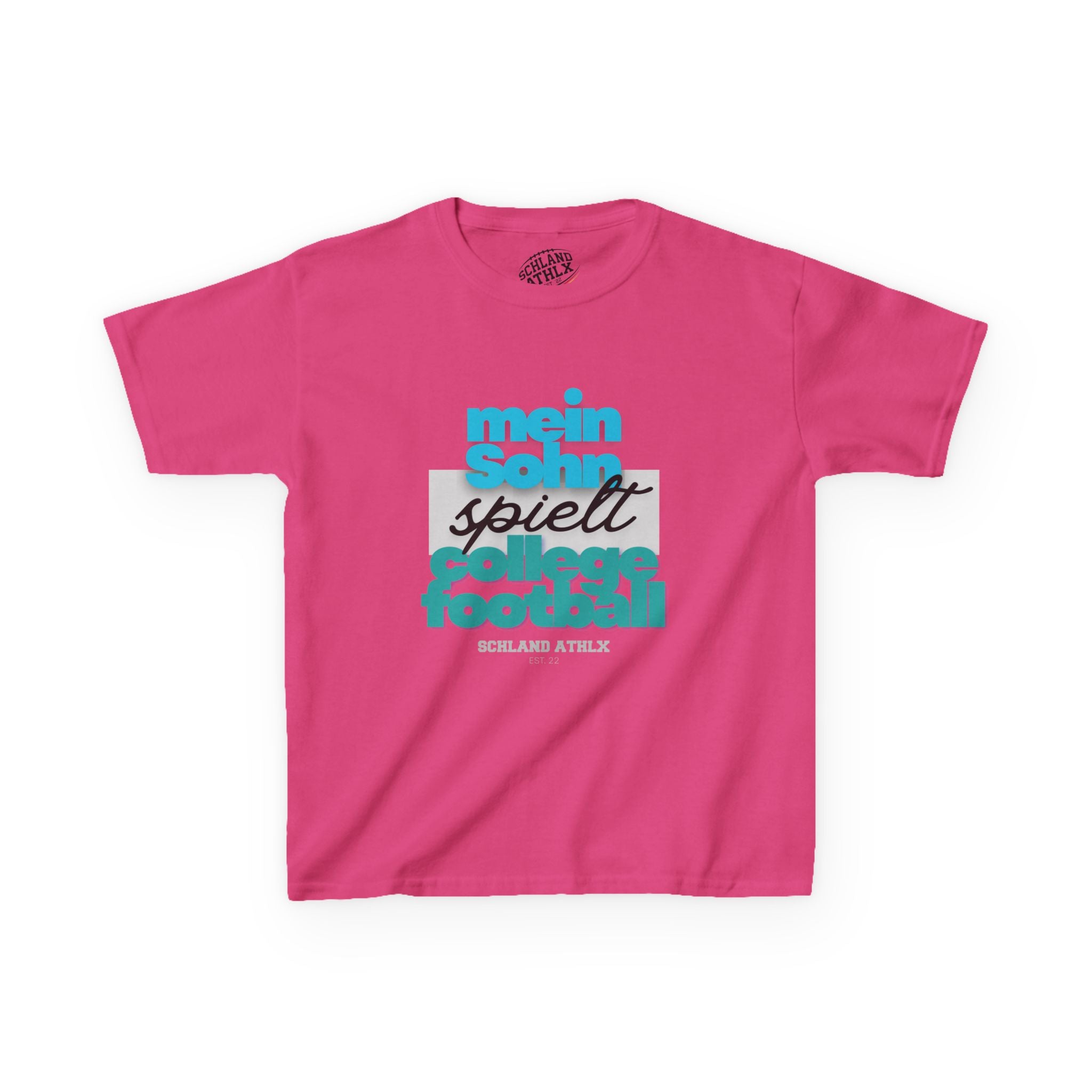 COLLEGE LINE - Mein Sohn spielt ... - Football T-Shirt Kids