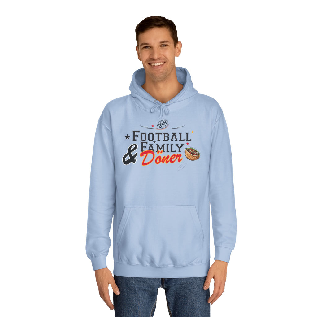 DÖNER LINE - Football and Family - Football Hoodie