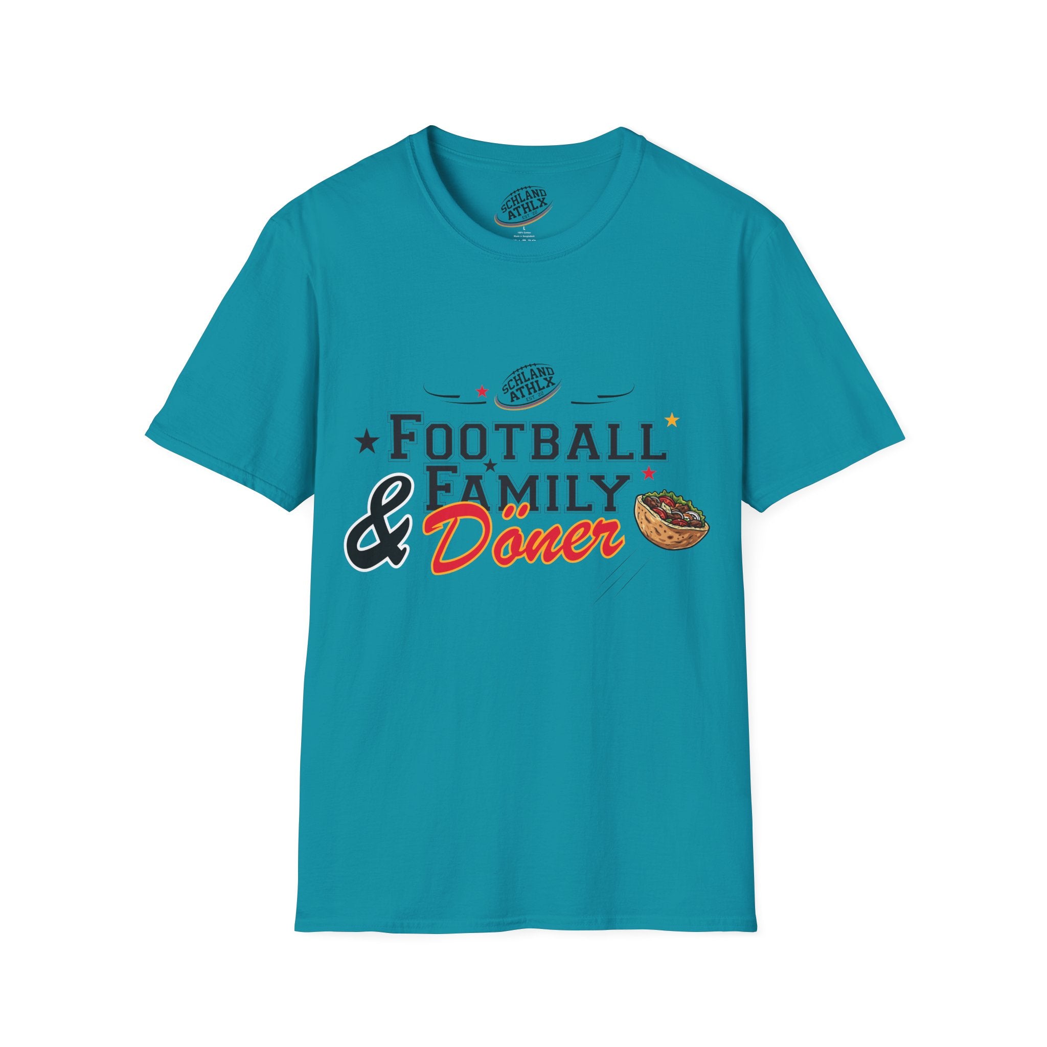 DÖNER LINE - Football and Family - Football T-Shirt