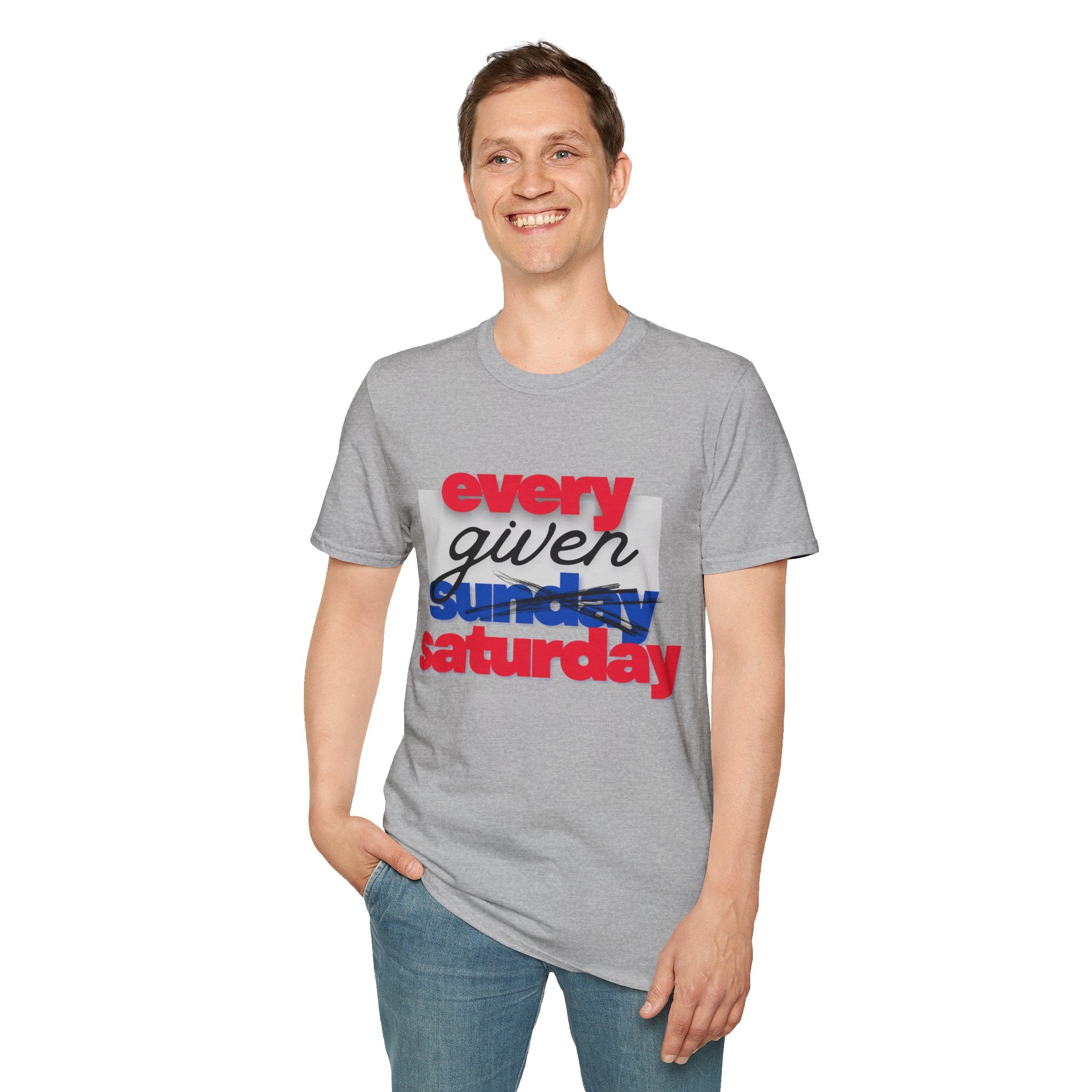 COLLEGE LINE - every given saturday - Football T-Shirt