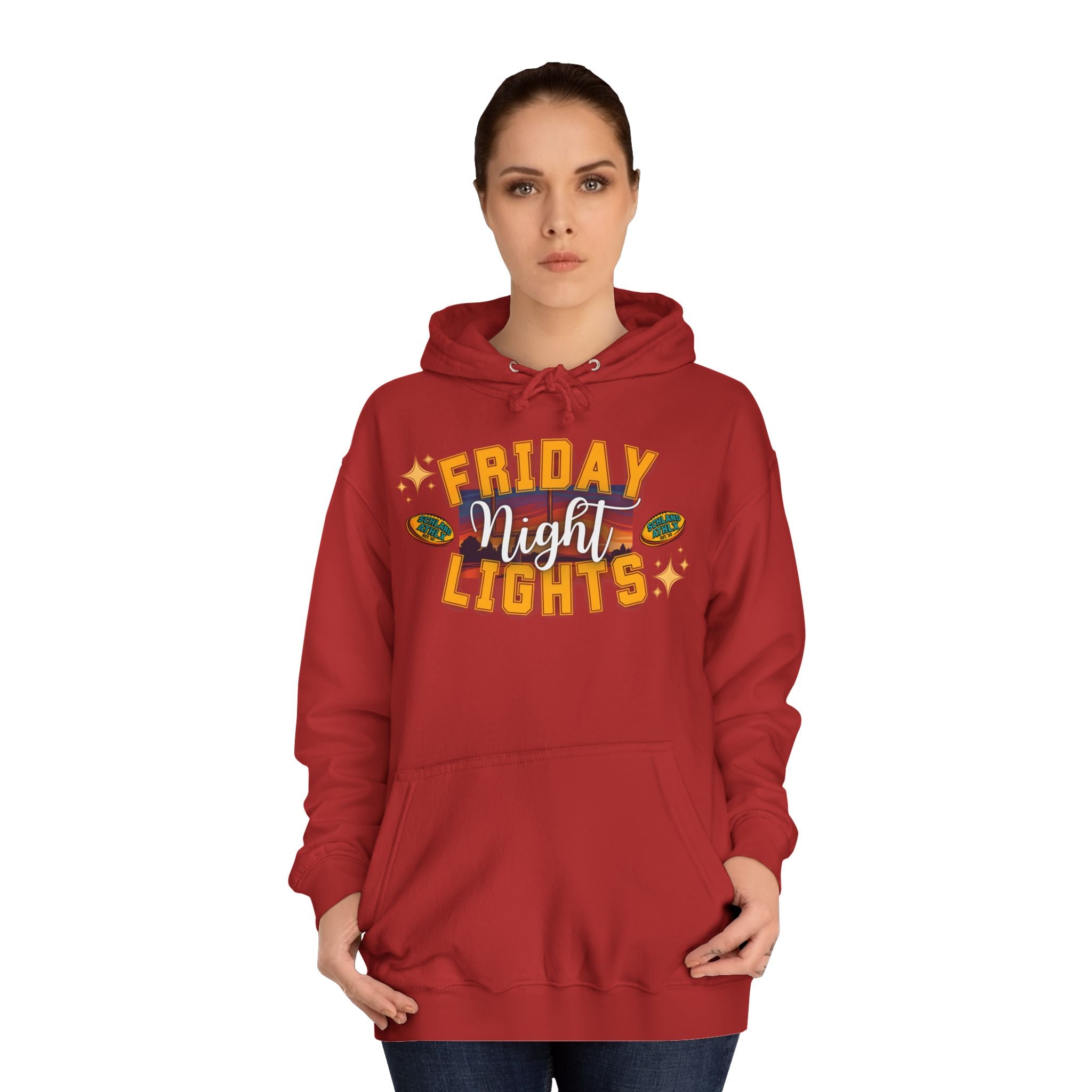 HIGH SCHOOL LINE - Friday Night Lights - High School Football Hoodie
