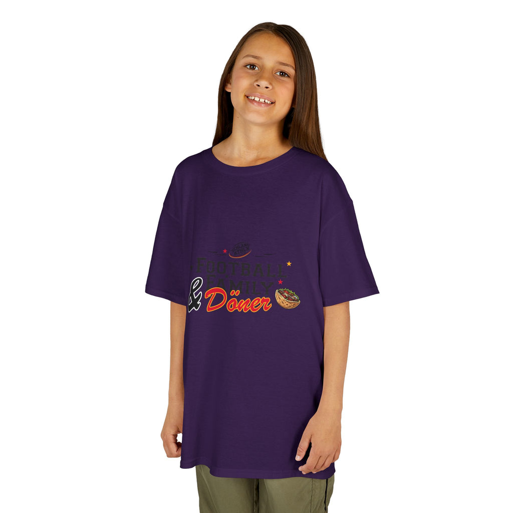 DÖNER LINE - Football and Family - Football T-Shirt Kids