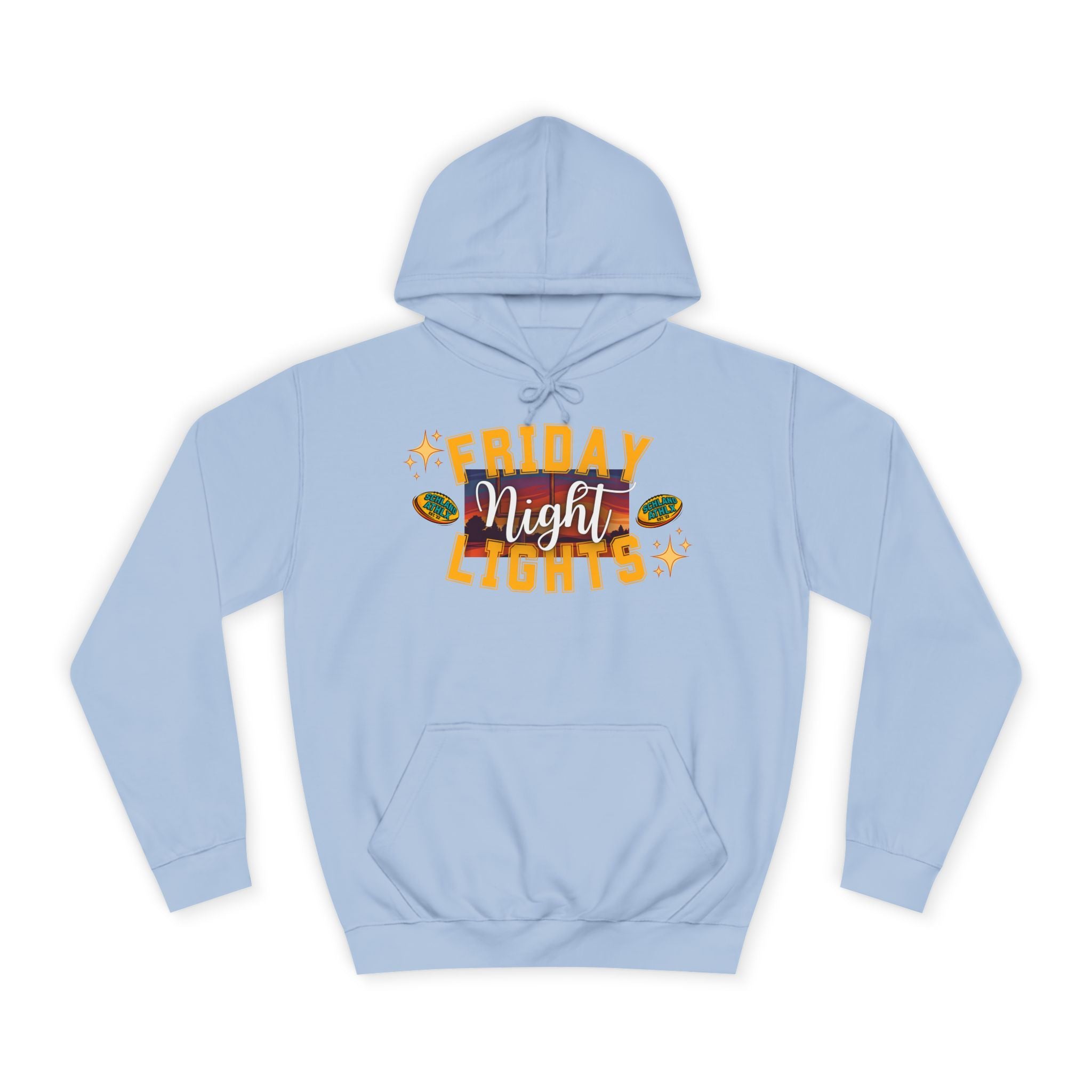 HIGH SCHOOL LINE - Friday Night Lights - High School Football Hoodie