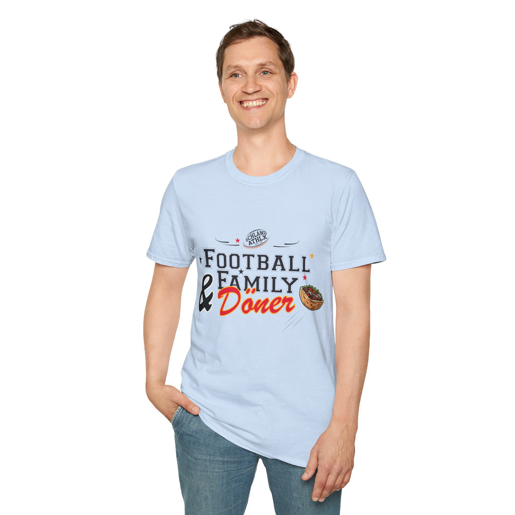 DÖNER LINE - Football and Family - Football T-Shirt