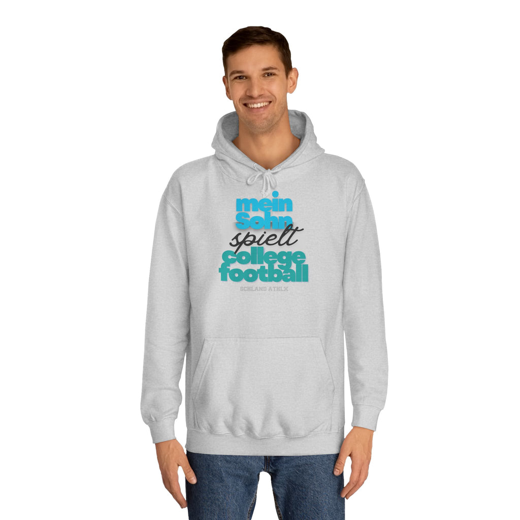 COLLEGE LINE - Mein Sohn spielt ... - Football Hoodie