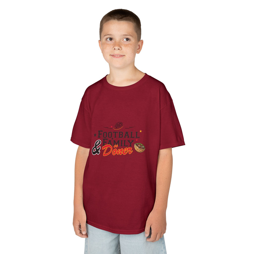 DÖNER LINE - Football and Family - Football T-Shirt Kids