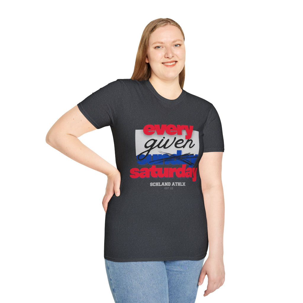COLLEGE LINE - every given saturday - Football T-Shirt