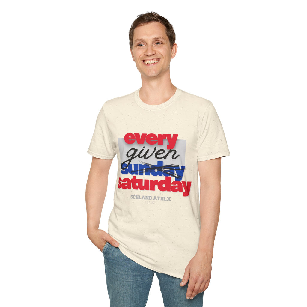 COLLEGE LINE - every given saturday - Football T-Shirt